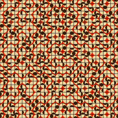 Abstract Geometric Pattern generative computational art illustration