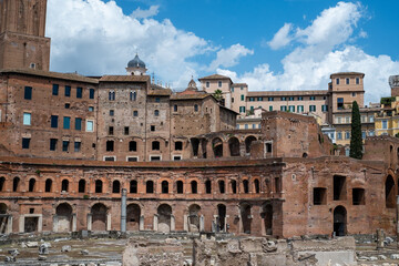 Obraz premium Imperial Forums of Rome in Italy