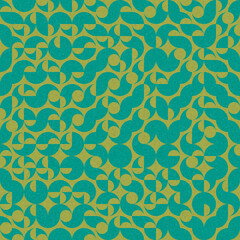 Abstract Geometric Pattern generative computational art illustration