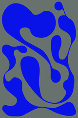 Wavy Organic Graphic Shapes