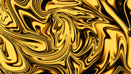 Gold Dark Liquid Background 2