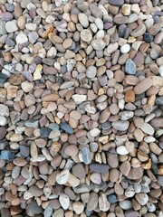 Mixed Stone Pebbles Texture