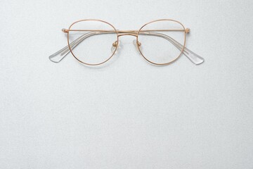 Glasses isolated on white backgound