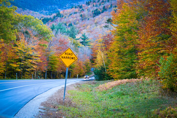 sign in the mountains