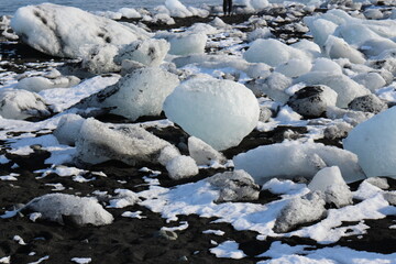 Ice beach