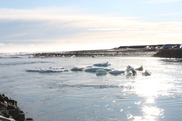 Winter sea