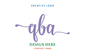 QBA lettering logo is simple, easy to understand and authoritative