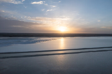 Fototapeta premium sunrise over the sea