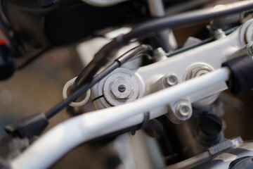 バイクのトップブリッジ