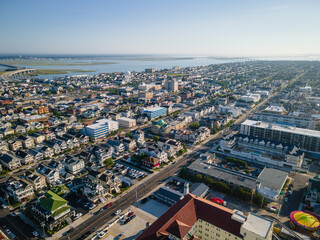 Aerial Drone of Ocean City New Jersey 