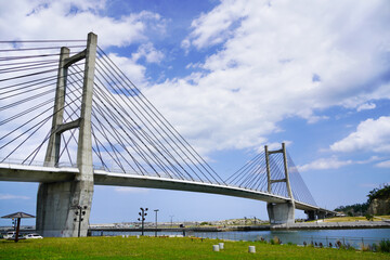 福島県相馬市、松川浦大橋