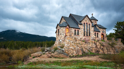 Fototapeta premium Chapel on the Rock -