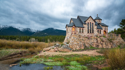 Chapel on the Rock low  angle