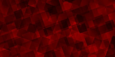 Light Red vector pattern with polygonal style.