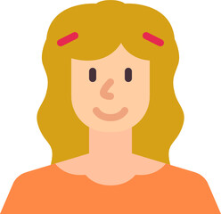 woman flat icon