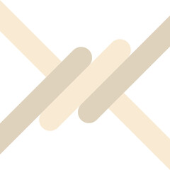 barbed wire flat icon