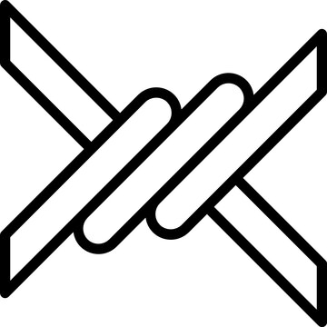 recommend clip art: barbed wire outline icon