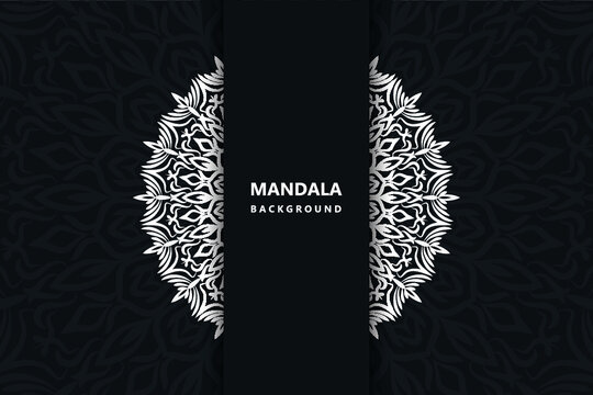 white mandala  design