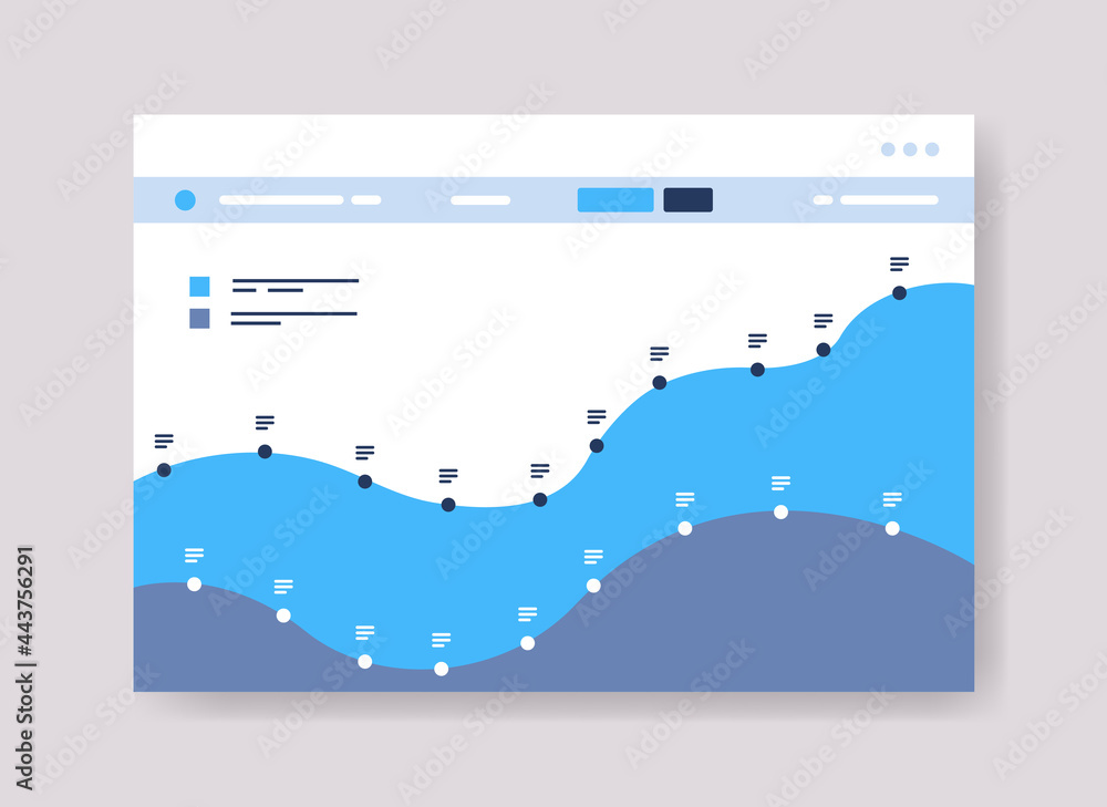 Poster infographic dashboard template with graph statistics data analysis information graphic financial adm