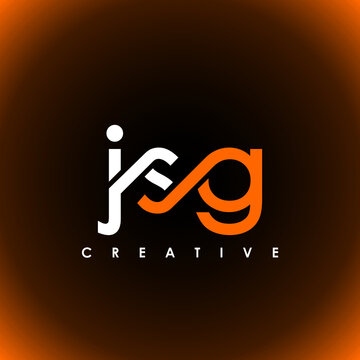 JSG Letter Initial Logo Design Template Vector Illustration