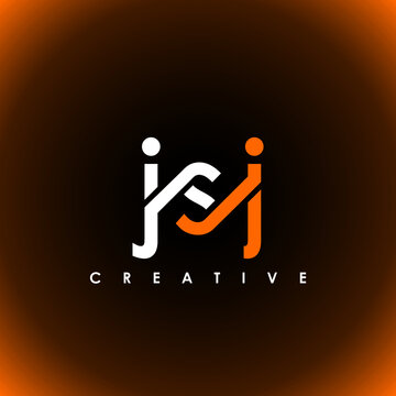 JSJ Letter Initial Logo Design Template Vector Illustration