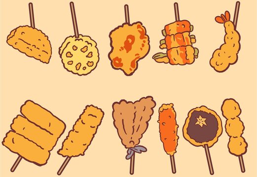 771 件の最適な 串カツ 画像 ストック写真 ベクター Adobe Stock