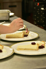chef preparing food in the kitchen