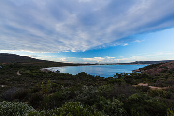 Obraz premium オーストラリア エスペランス近郊のケープ・ル・グランド国立公園のラッキーベイ・ビーチ