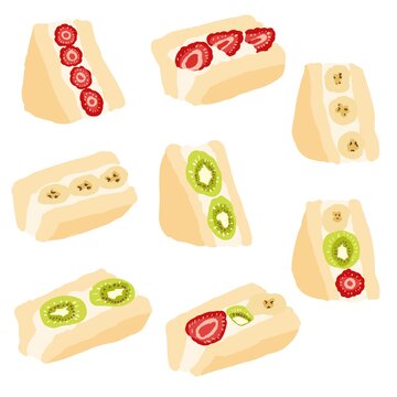 344 Best フルーツサンドイッチ Images Stock Photos Vectors Adobe Stock