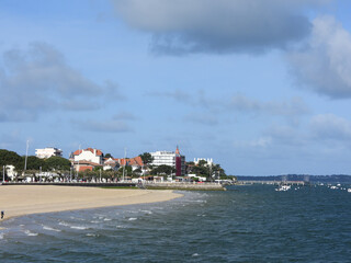 photo plage arcachon 