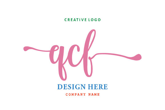 QCF lettering logo is simple, easy to understand and authoritative