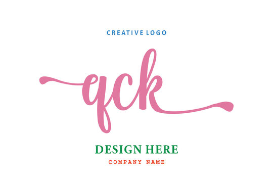 QCK lettering logo is simple, easy to understand and authoritative