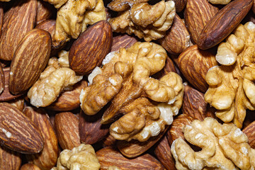 Almond and walnut