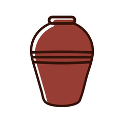 Simple Vase, Old Bizen