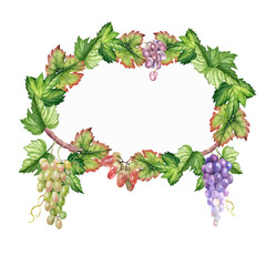 grapes frame