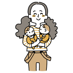 双子のママ