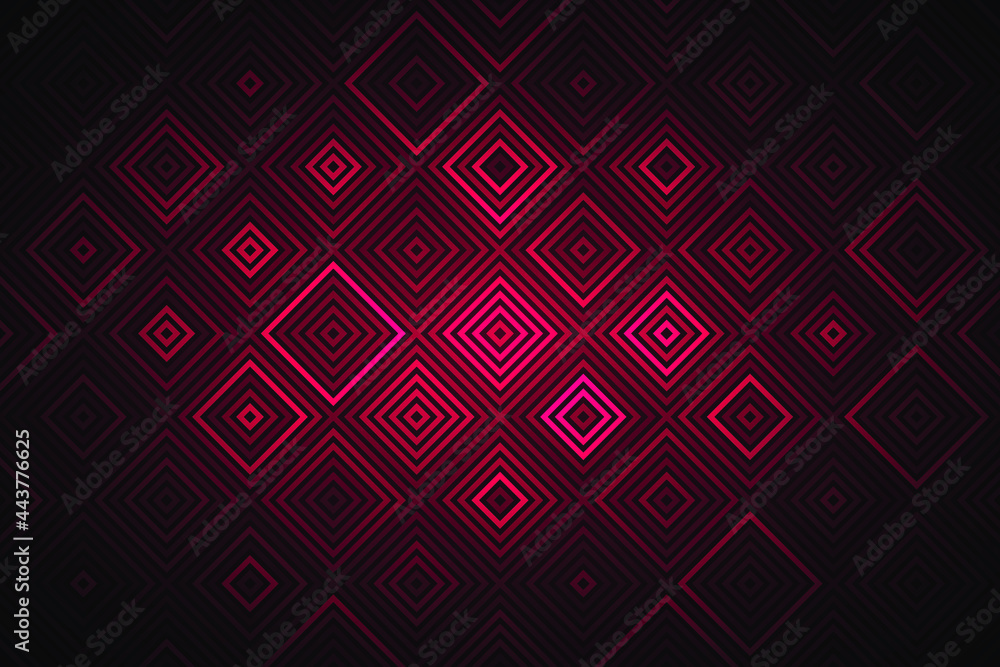 Poster abstract vector geometric background with squares.