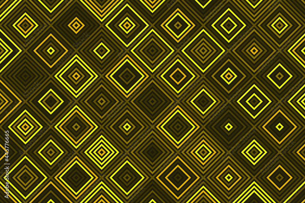 Poster abstract vector geometric background with squares.