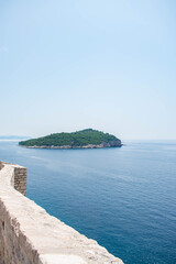 view of the sea from the sea