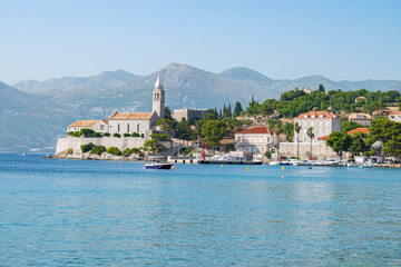Lopud island in Croatia, Dubrovnik. Beautifull coast walk. © Daniel