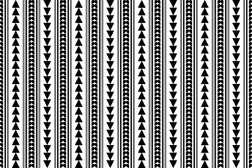 ethnic vector, tribal vector,Seamless striped pattern design.