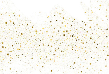 Light gold glitter confetti background.