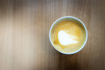 cup of cappuccino
