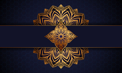 Luxury Floral Decorative Mandala Background Design Template