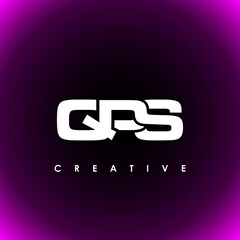 QPS Letter Initial Logo Design Template Vector Illustration