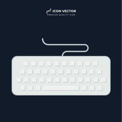 keyboard icon symbol template for graphic and web design collection logo vector illustration