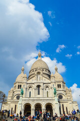 Fototapeta na wymiar Basilique du Sacré-Cœur, Paris - France 