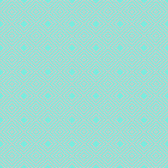 Blue luxury background with small pearls. Seamless vector illustration. 