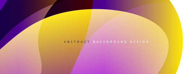 Trendy simple fluid color gradient abstract background with dynamic wave line effect. Vector Illustration For Wallpaper, Banner, Background, Card, Book Illustration, landing page