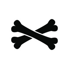 Bones icon vector graphic illustration